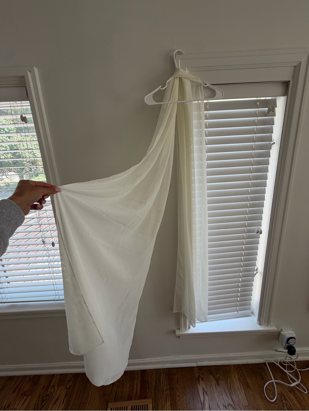 Bridal Chiffon Scarf